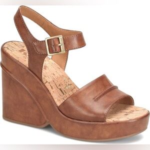 KORKS Bardot Platform Wedge Sandal 11